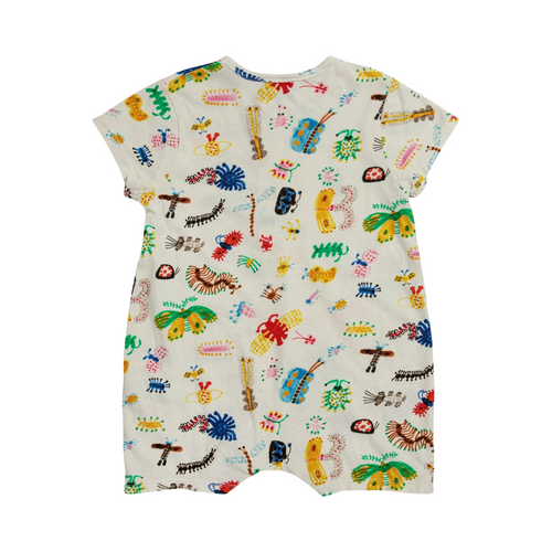 Baby Funny insects all over playsuit