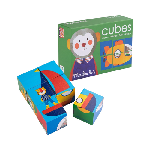 Popipop 6 cubes puzzle