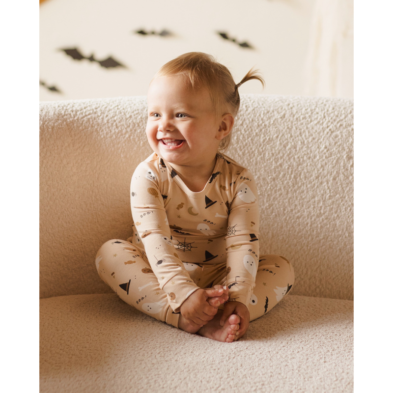 Halloween bamboo pajama set