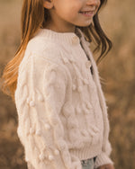 Natural bobble cardigan