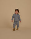 Dusty blue gable pant