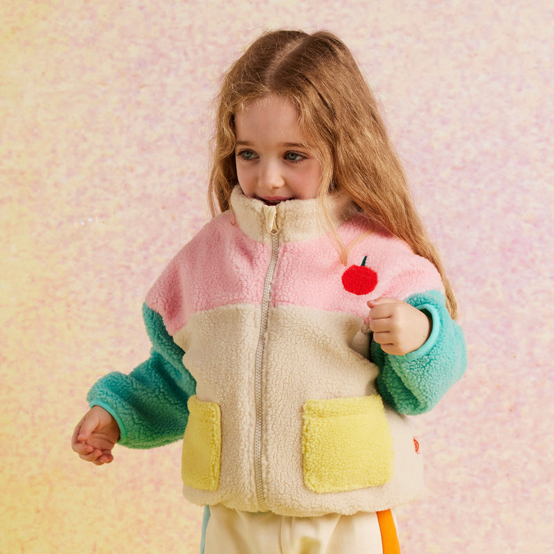Happy herd sherpa jacket