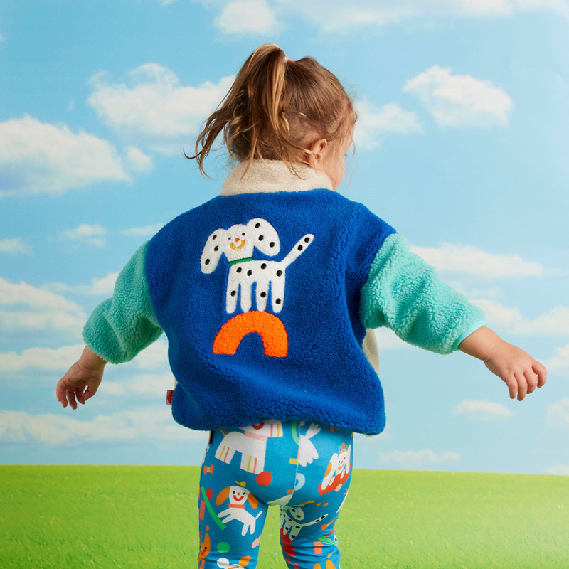 Puppy Park sherpa jacket