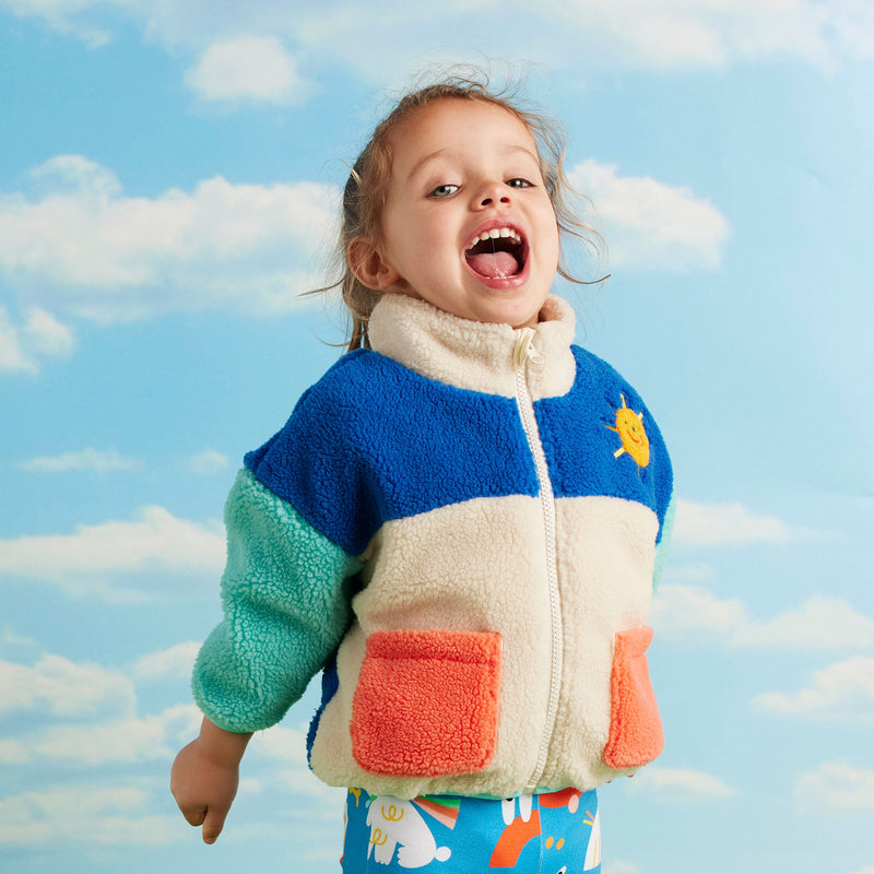 Puppy Park sherpa jacket