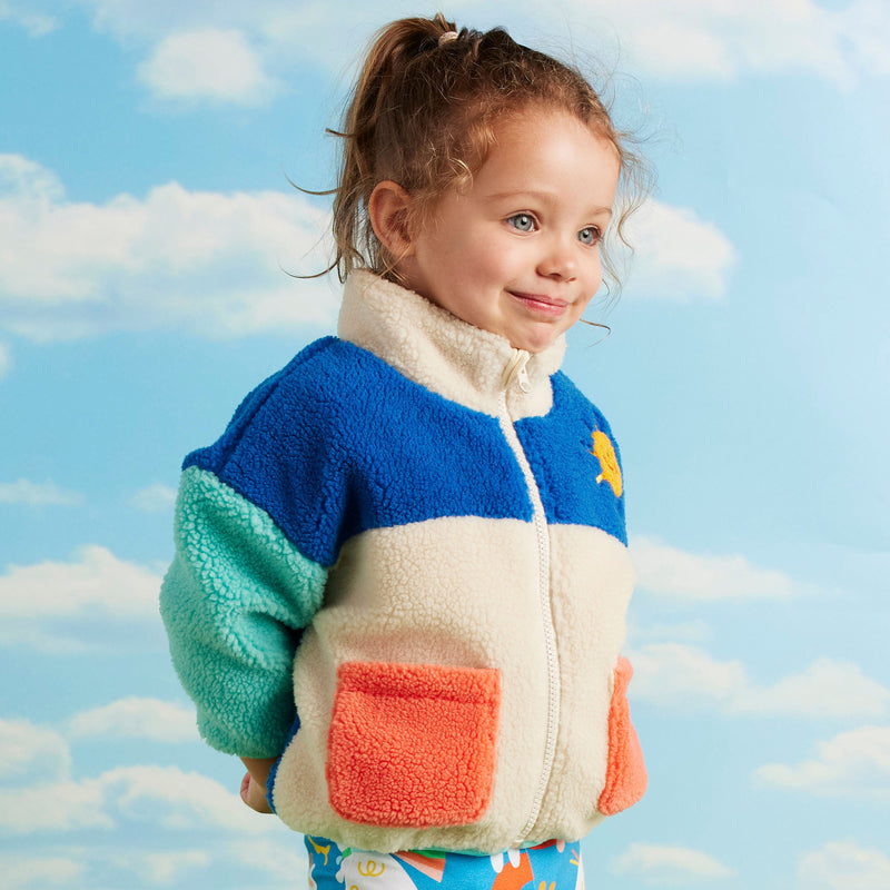Puppy Park sherpa jacket