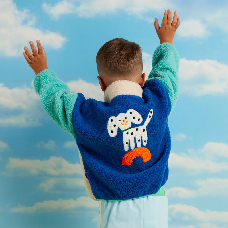 Puppy Park sherpa jacket