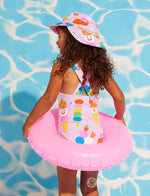 Swim hat sundae fun day