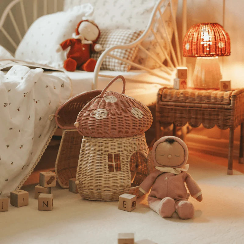 Toadstool lamp