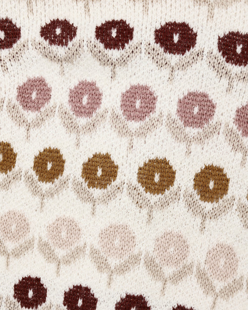 Floral jacquard cheyenne cardigan
