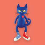 Pete The Cat I Love My White Shoes doll and book