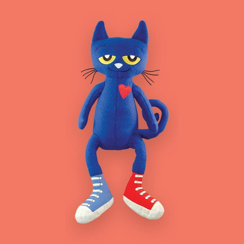 Pete The Cat I Love My White Shoes doll and book