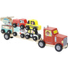 Stacking truck, trailer & vehicles