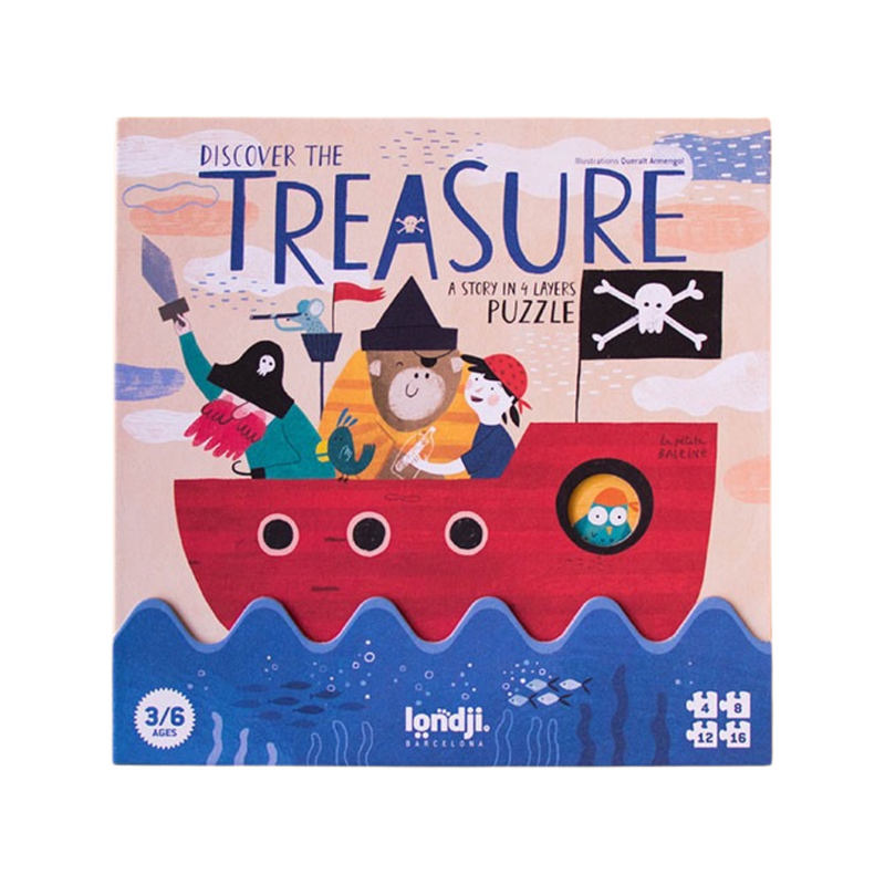 Discover the treasure puzzle
