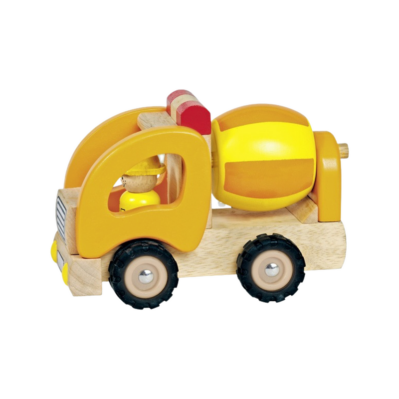 Cement mixer car