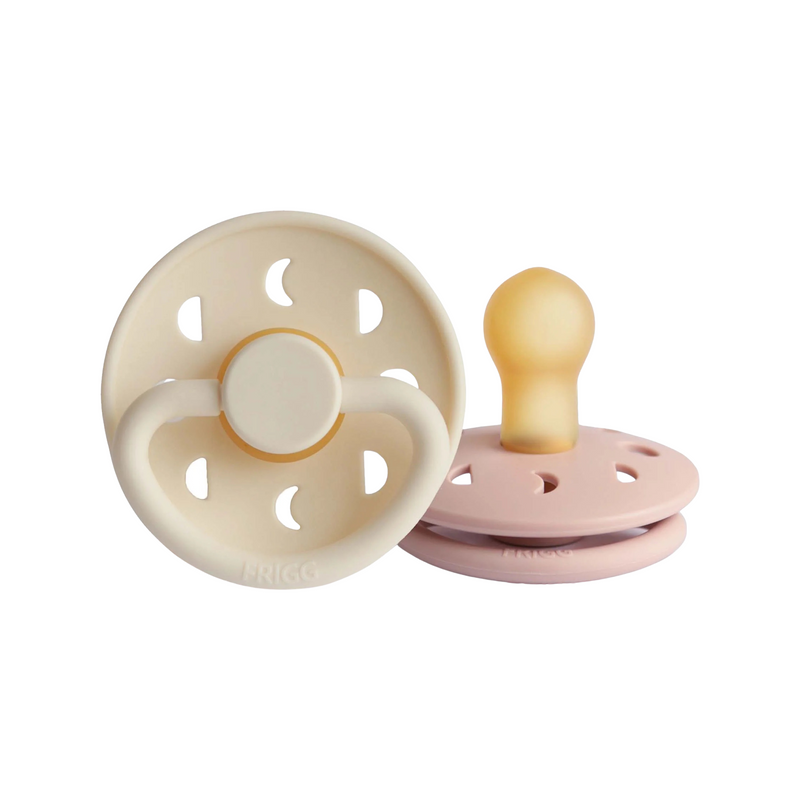 Moon natural rubber baby pacifiers