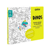 Giant coloring poster dinos