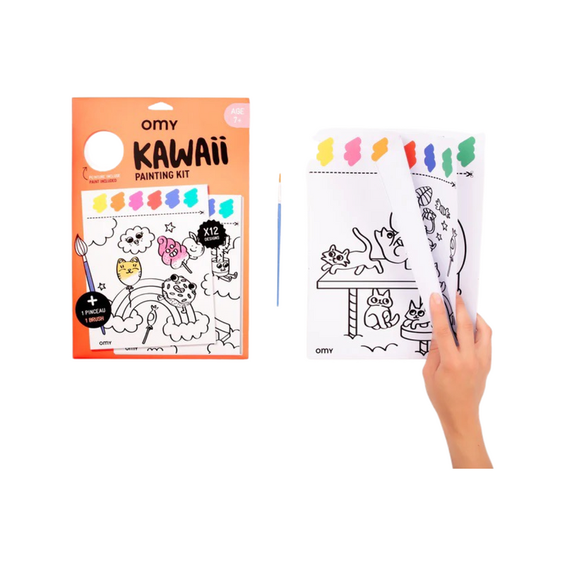 Kit de peinture kawaii