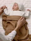 Newborn cotton wrap jacket