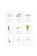 Set of learning magnets Weather & Seasons (French version)