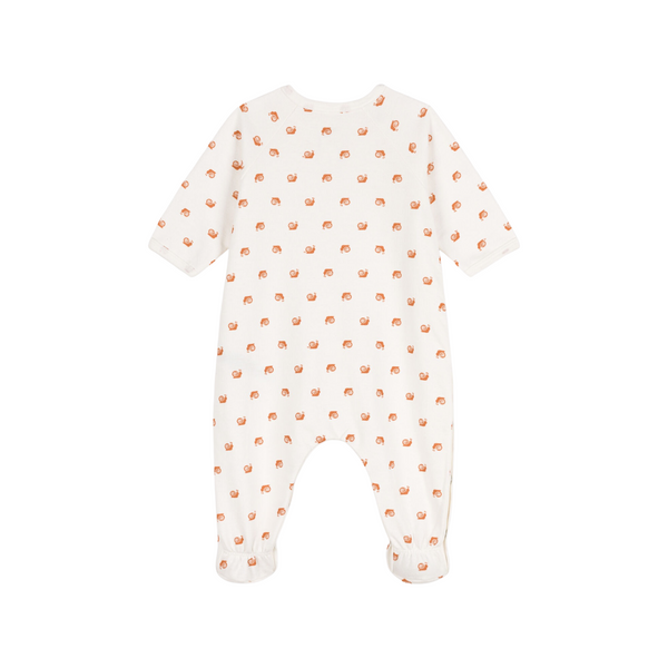 Petit Bateau Cargot fleece patterned sleepsuit – Les Petits Voyous