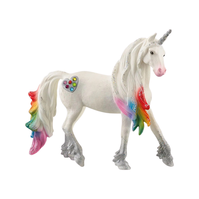 Rainbow love unicorn stallion