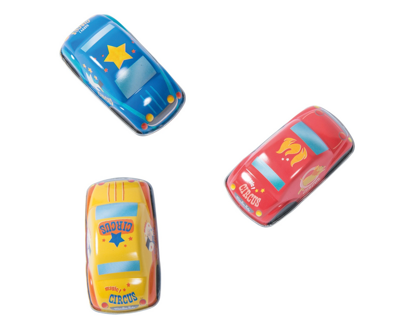 Jouets Metal Circus friction cars
