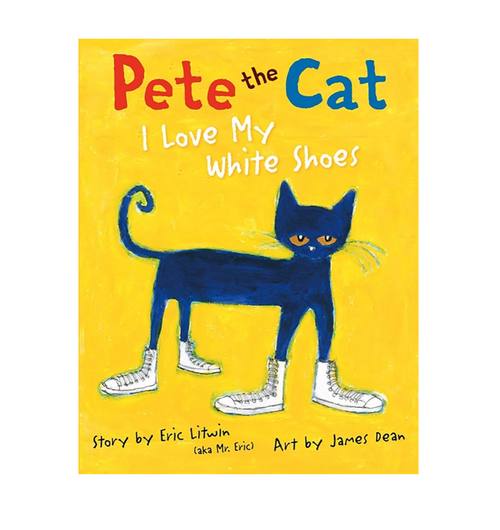 Pete le chat j'aime mes chaussures blanches - livre et poupée