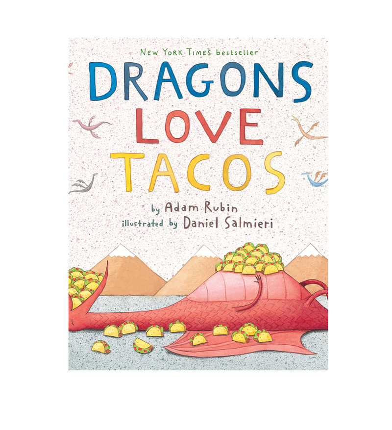 Dragons Love Tacos dolls and book