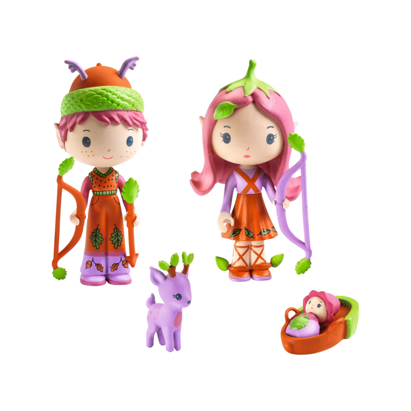 Lily & Sylvestre Tinyly figurines