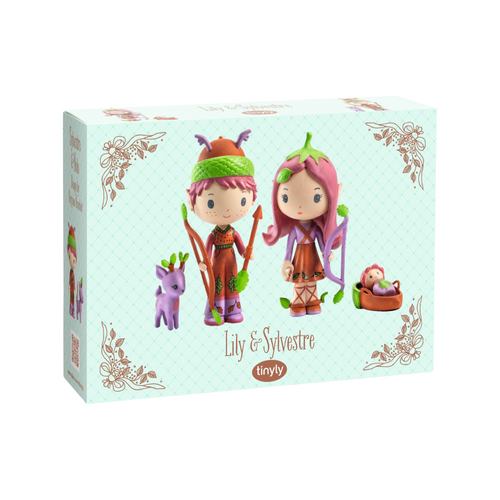 Lily & Sylvestre Tinyly figurines