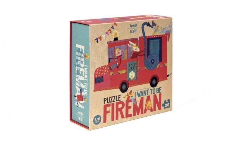 I want to be... Fireman puzzle