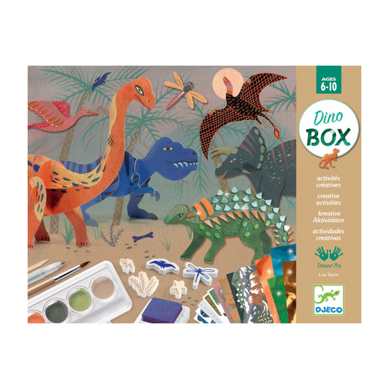 Activités créatives Dino Box