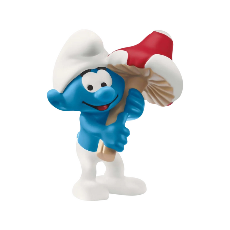 Smurf with good luck charm