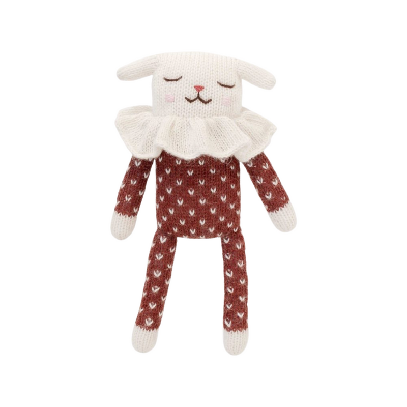 Lamb knit toy