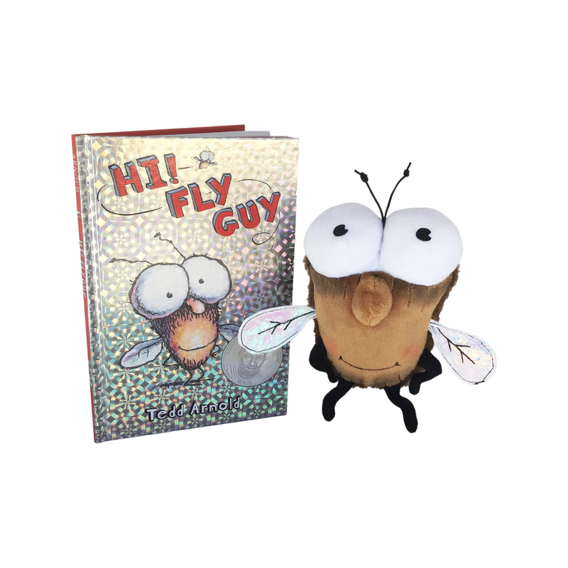 Fly guy doll and book