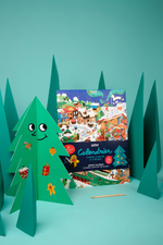 3D sticker advent calendar Christmas tree