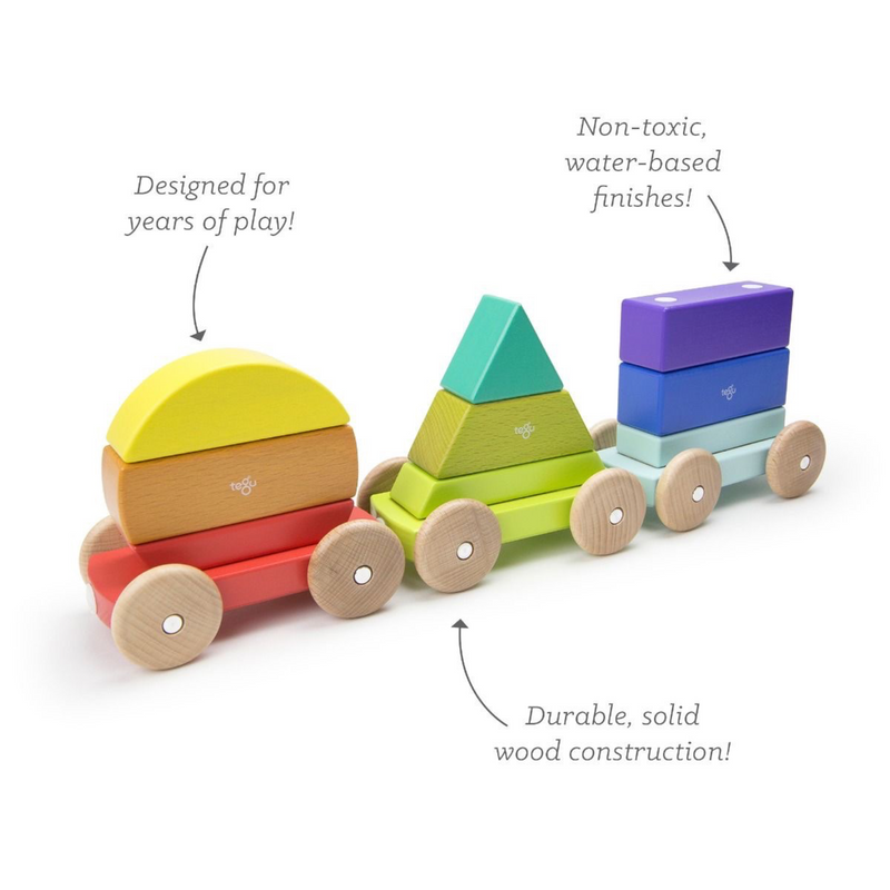 Rainbow shape train