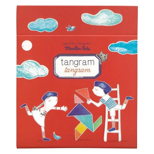Aujourd'hui c'est mercredi Tangram game